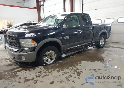 2013 Ram 1500 Slt из США, поврежденный, VIN 1C6RR7GT5DS601640